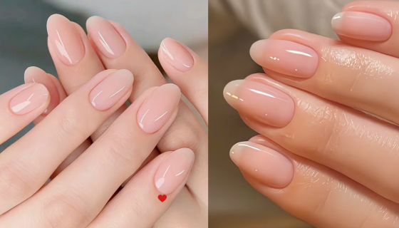 Nagelmodellage Auffüllen Gel
