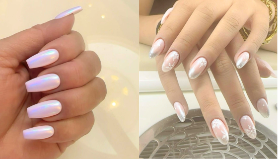 Nageldesigns mit Chrome