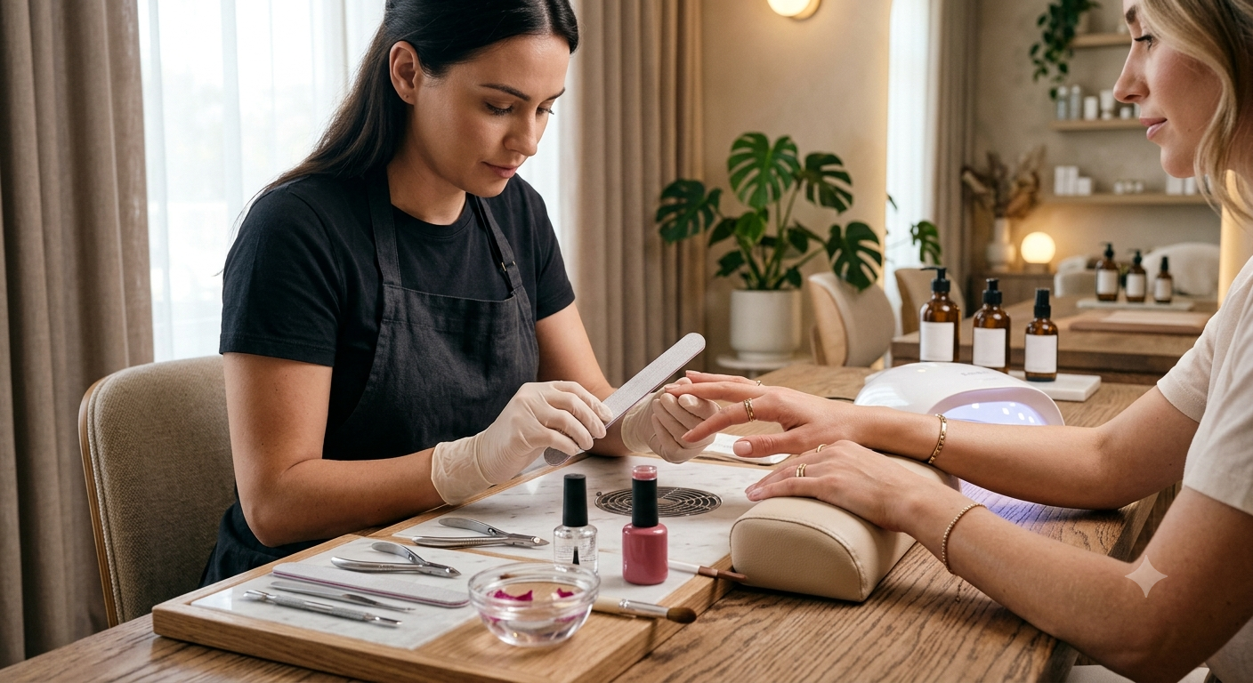 Quy trình thực hiện chuyên nghiệp để có bộ móng hoàn hảo
